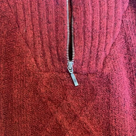 Croft & Barrow Half zip sweater - Picture 4 of 11